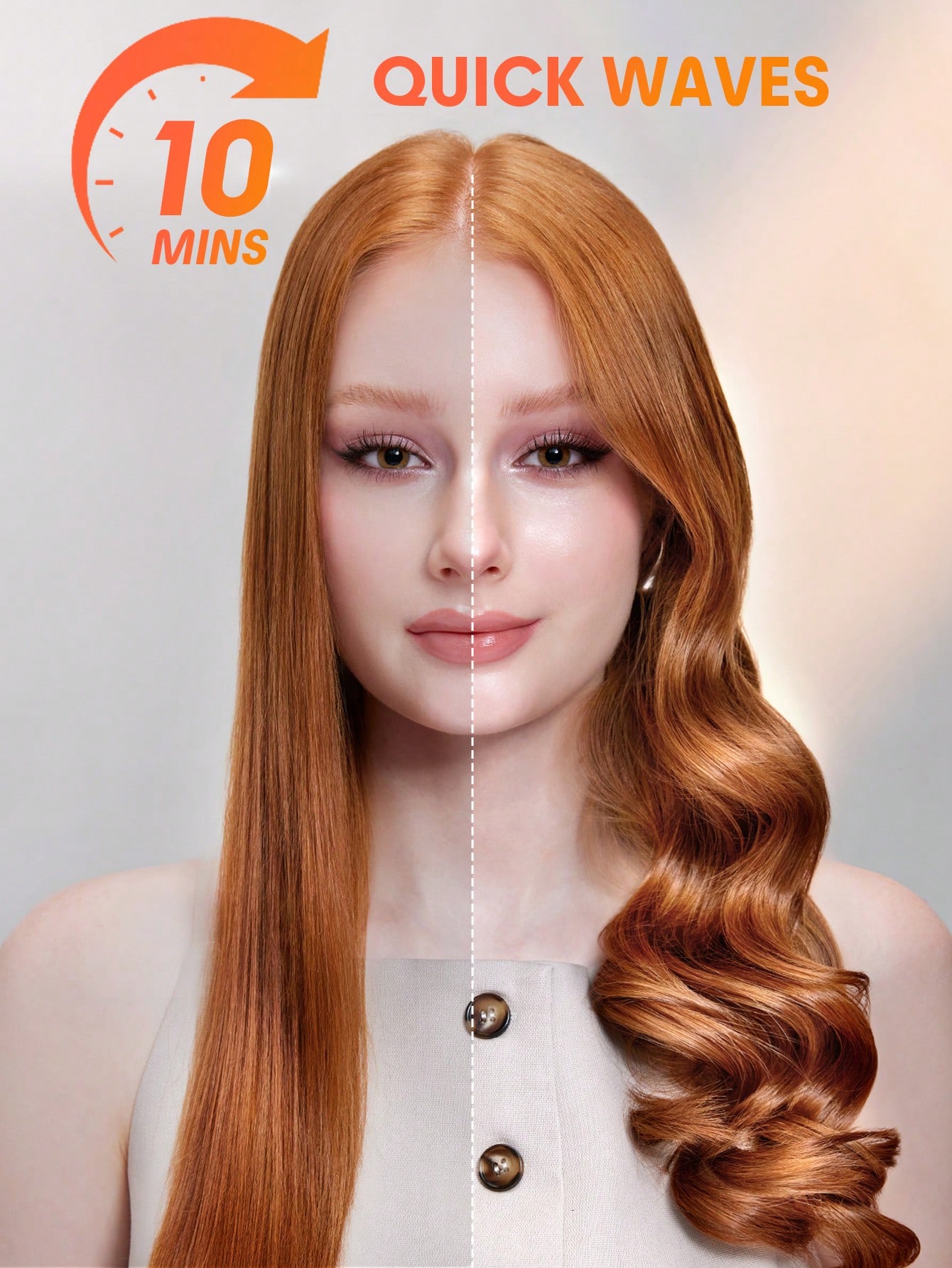 فر کننده مو ( کرلی ) شیگلم 25 mml SHEGLAM Origin - Image 7