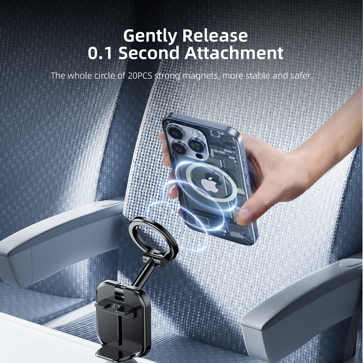 نگهدارنده قابل حمل Vyvylabs مدل Journey Keeper VKLX01 - Image 3