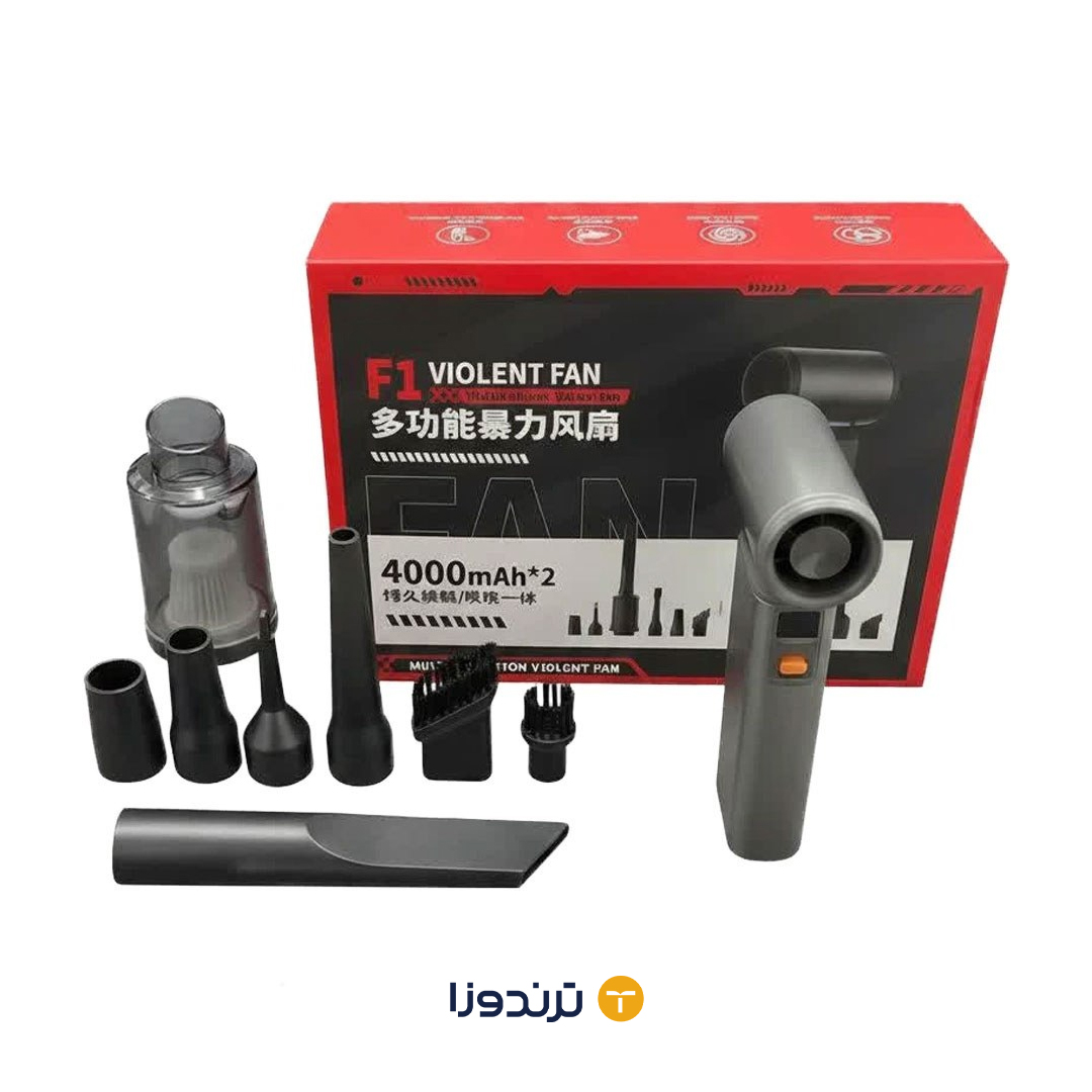 جت فن قدرتمند و شارژی مدل Multi-Function Violent Fan F1 - Image 4