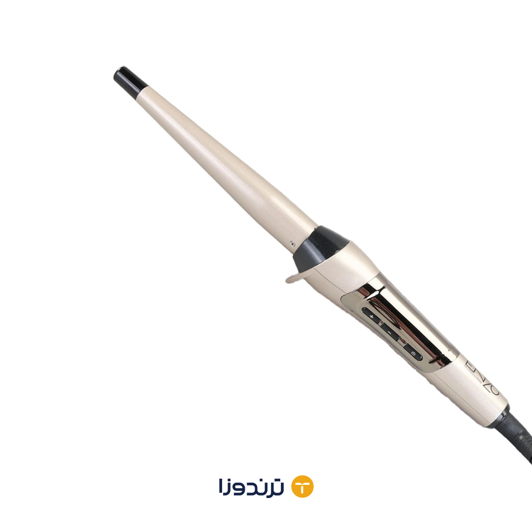 ست سه تیکه کراتین اتو مو ، برس حرارتی و فرکننده مخروطی انزو مدل EN-3885 - Image 4