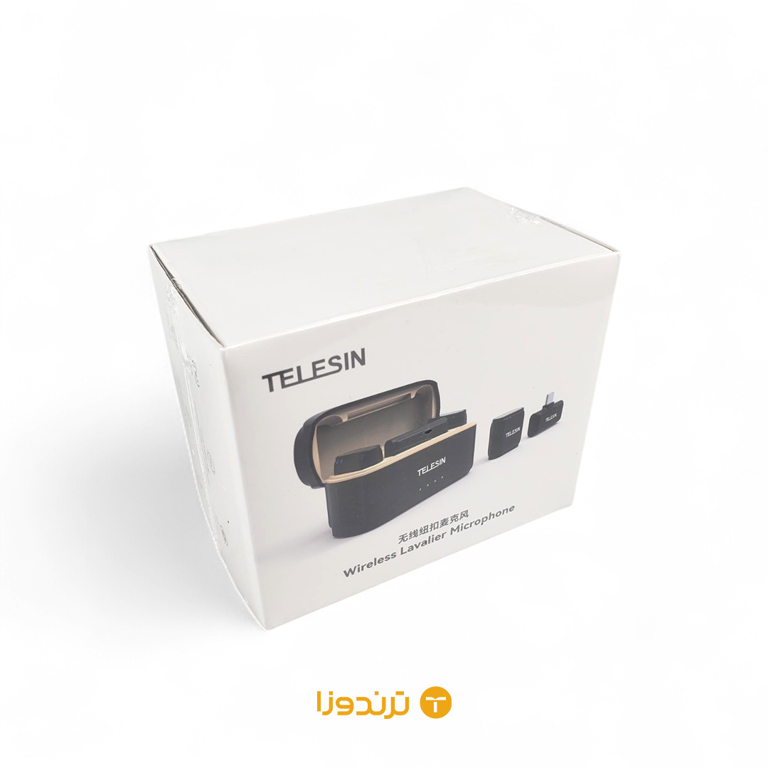 ست میکروفن یقه ای بی سیم تلسین TELESIN P5-MCP-01 - Image 2