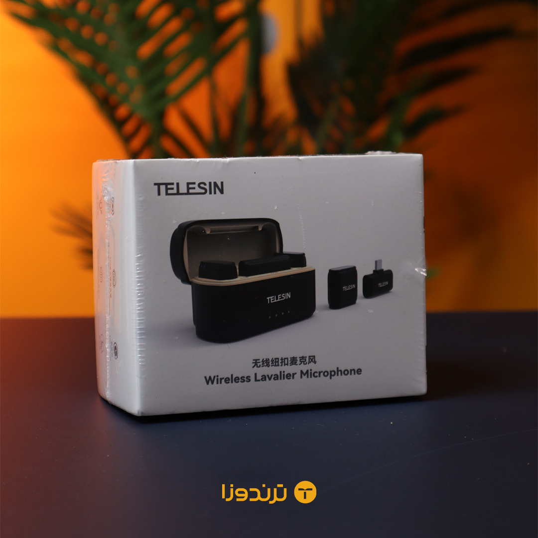 ست میکروفن یقه ای بی سیم تلسین TELESIN P5-MCP-01 - Image 3