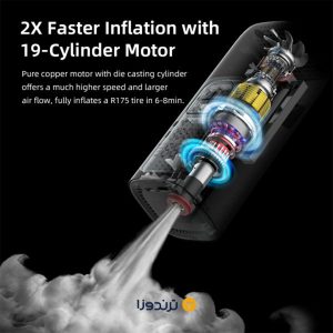 پمپ باد قابل حمل VYVY Labs AP02