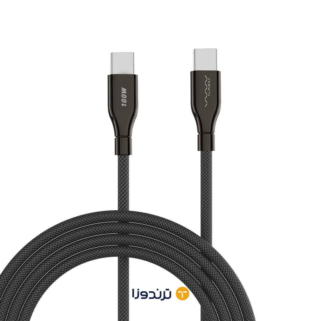 کابل شارژ سریع ۱۰۰ واتی ویوی لبز Vyvylabs VCJLCC101 Cable Superb C TO C 100W 2M